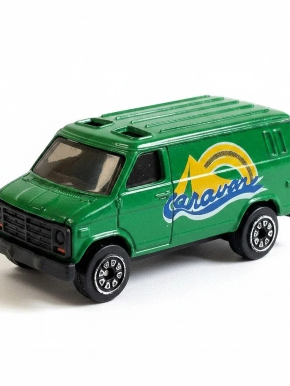 Kidco Ford Econoline Off-Road Van Late-1970s E-Series Green Die-Cast 1:64 Toy. T